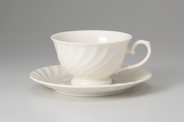 NBネジリ(中国) 高台コーヒーC/S