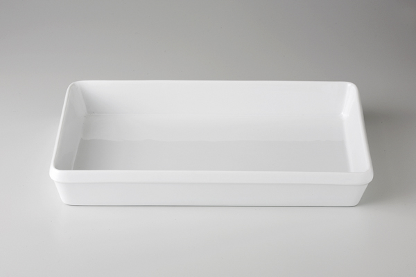 マイスターホワイト 13″角プラター