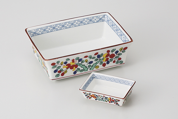 ざくろ(中国) 角刺身鉢