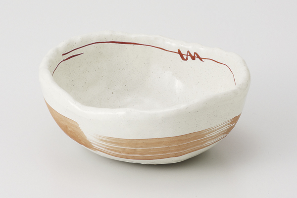 刷毛むすび 楕円小鉢