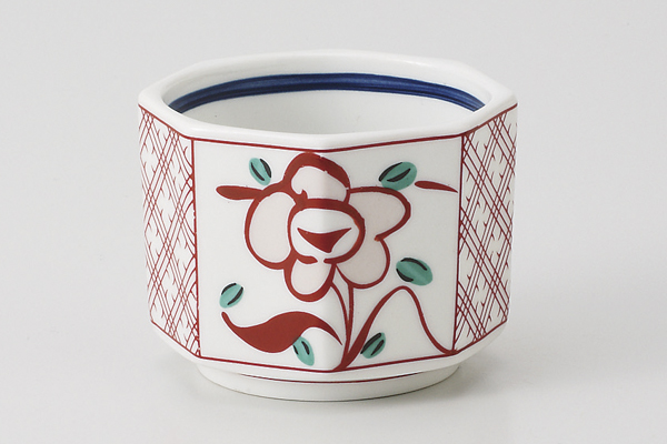 間取花 八角小付