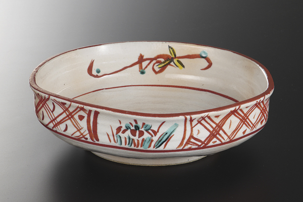 御本手万歴 8.0盛鉢