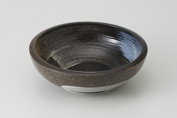 唐津刷毛目 6.5渕厚ボール