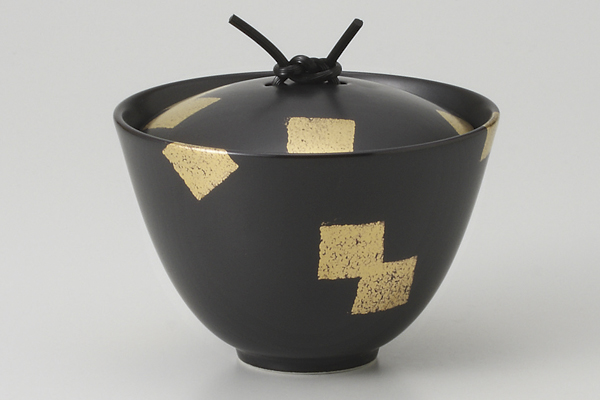 金角紋 蓋付カップ