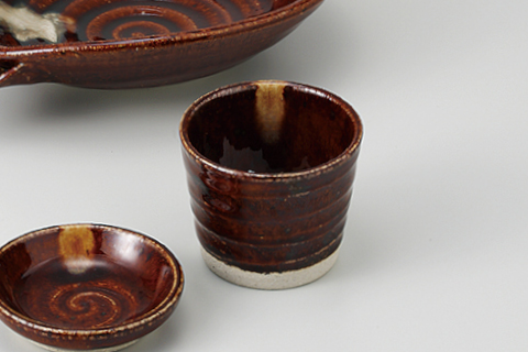 あめ釉 そば千代口