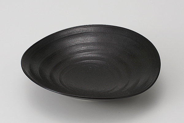 ゆず黒 たわみ向付