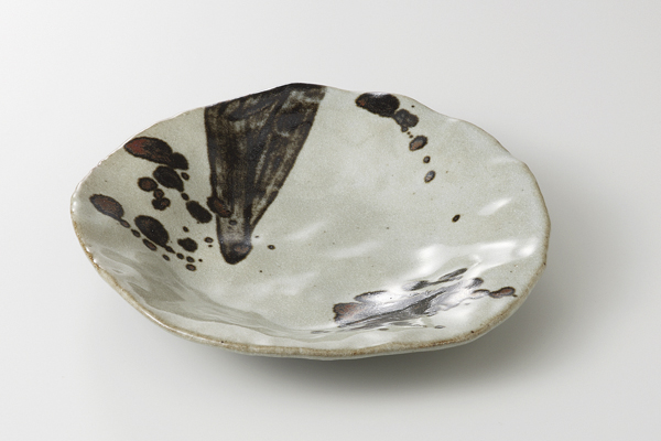 錆紋唐津 たたき皿