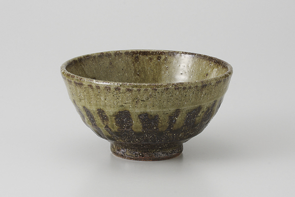 灰霞 丸茶碗