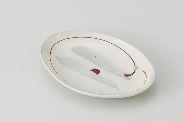 くるり 楕円小皿