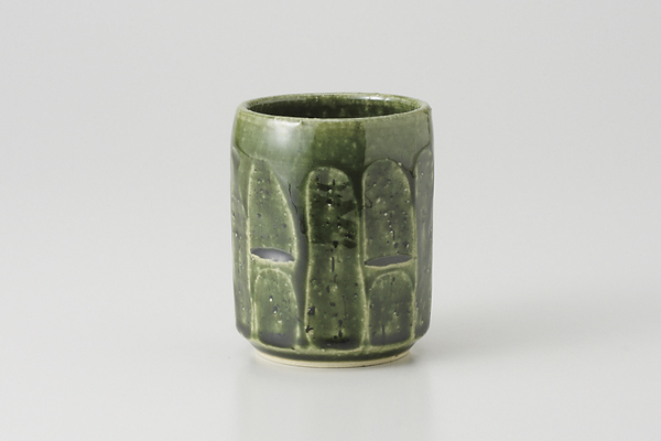 織部削ぎ 立湯呑