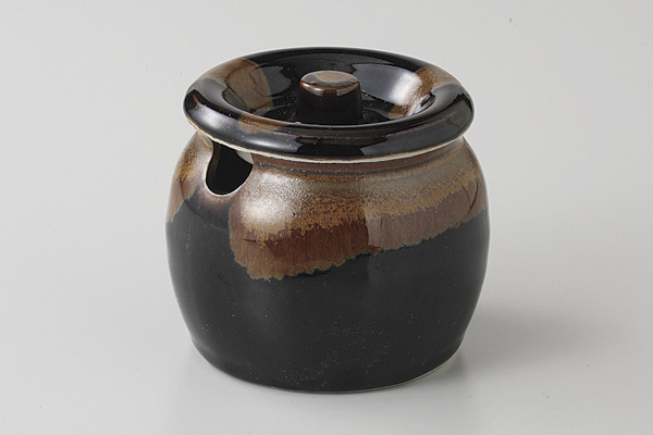 茶流し(黒) たれ壷