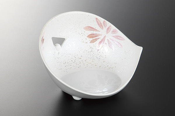 ピンクダリア 斜めボール