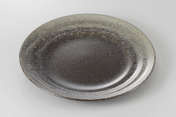 【廃番】粉引天目 8.5皿