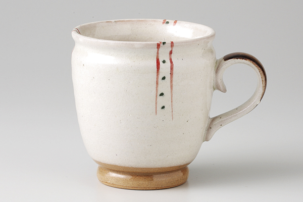 点紋赤十草 マグカップ