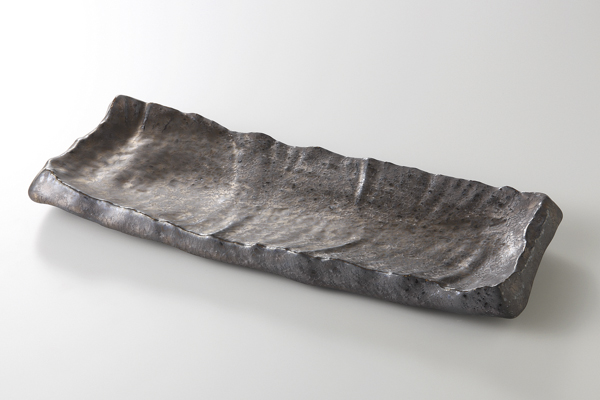 熔岩流 岩肌まな板皿