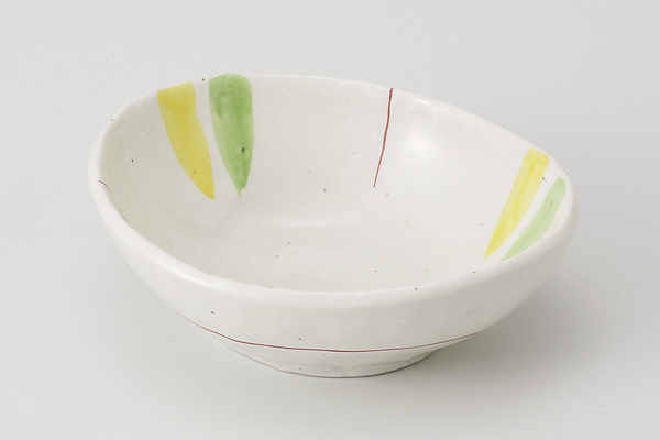 もえぎ十草 たまご浅小鉢