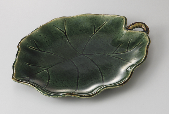 水無月 葉型前菜皿