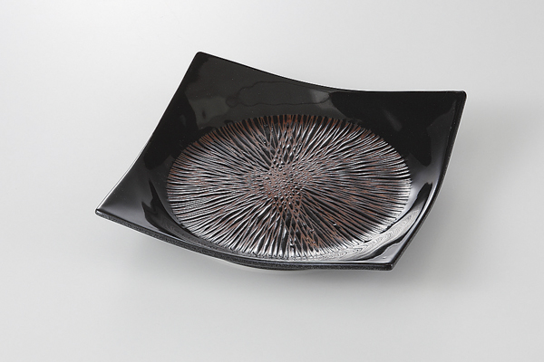 天目乱麻 正角5.5皿