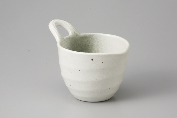 粉引オリベ 納豆鉢