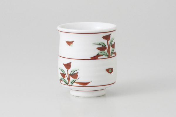 玉赤絵 長湯呑(小)