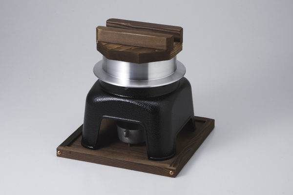 お釜かまどセット (大)黒