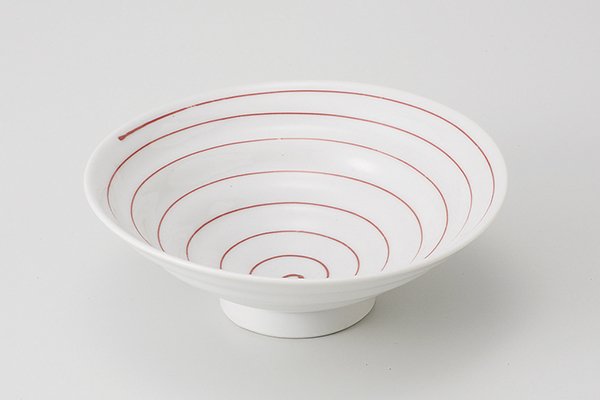 ピンクうず 大平鉢