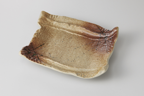 灰散し ６寸角皿