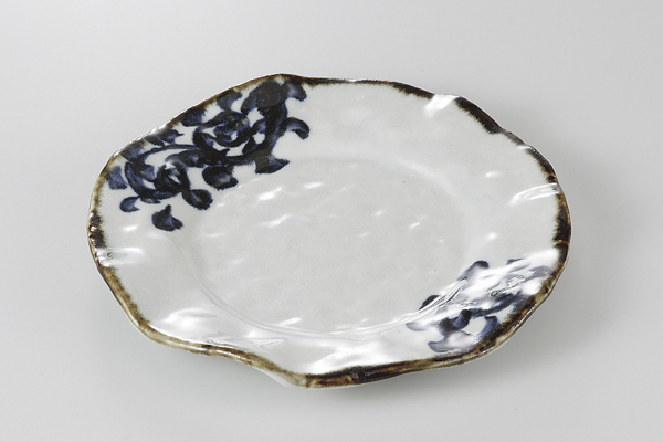 紺から草 前菜皿