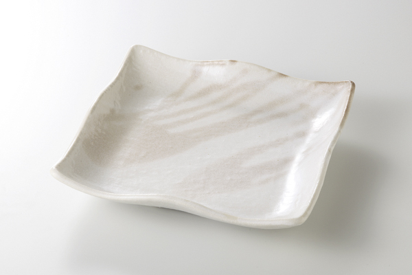 霞流し 正角皿(大)