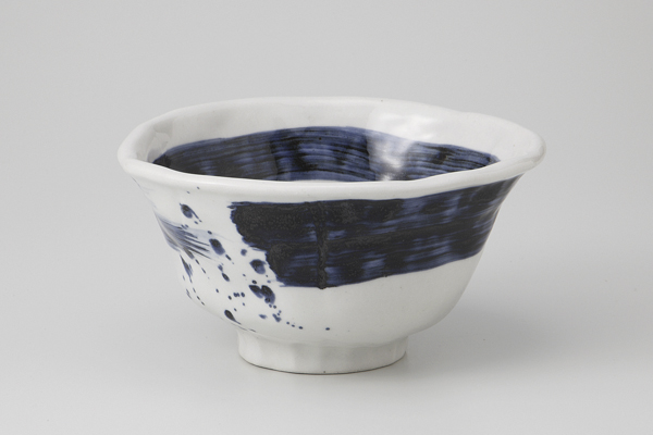 呉須荒刷毛 変形5.5丼