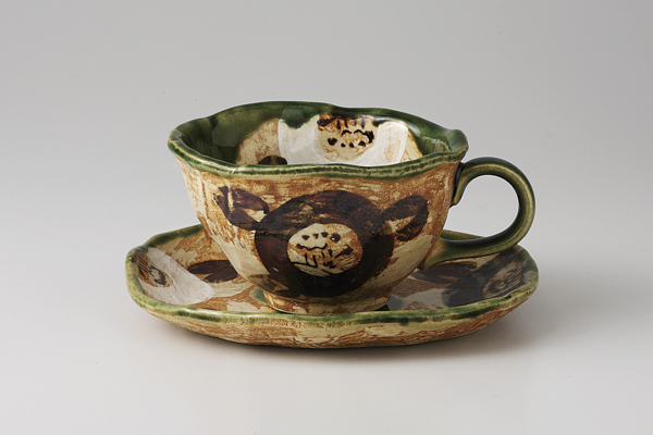 織部椿 コーヒーC