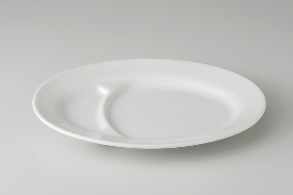 白中華 9″仕切皿