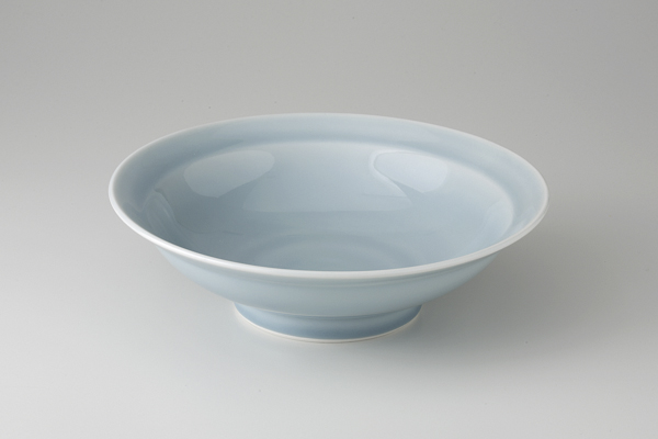 【廃番】青磁 8.0丸高台皿