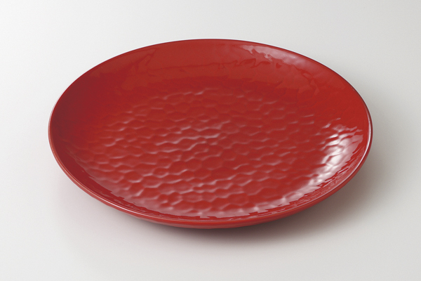 鎌倉彫レッド 8.0皿