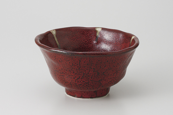 赤黒釉彩 5.5丼