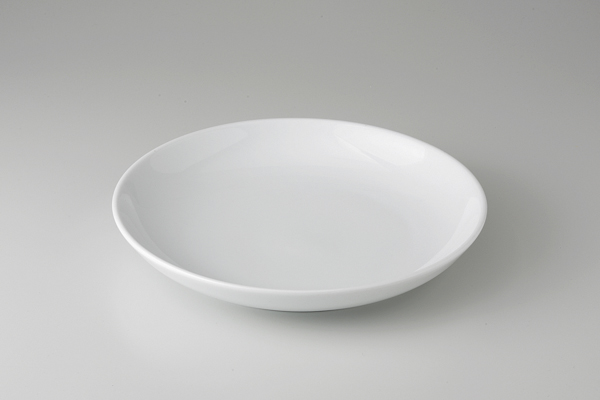 【廃番】シノワホワイト(強化) 8半パスタ皿