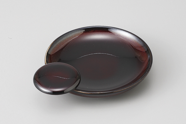 漆ブラウン 味見お玉立て