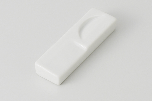 ホワイト レンゲ掛はし置