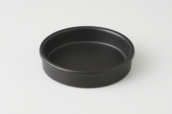 ブラック タパス皿(小)