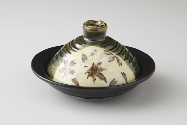 織部春秋 むし陶板(蓋)