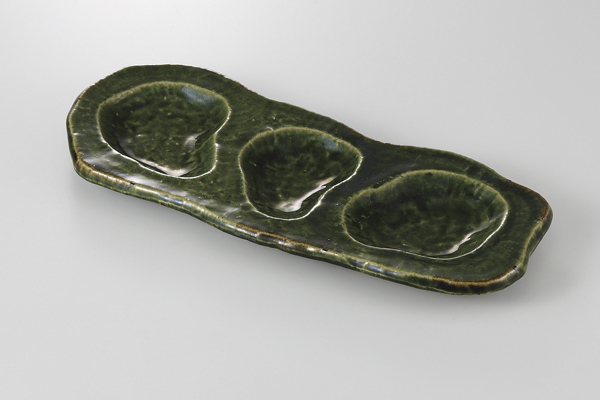 織部 岩つなぎ付出皿