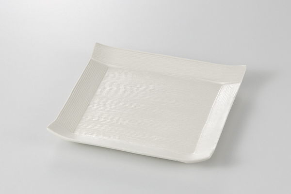 白 こより皿(中)