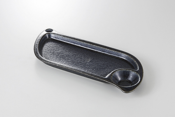 紺青 豆型仕切皿