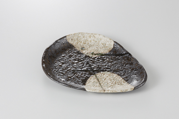 かいらぎ流し 岩目取皿