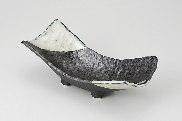 黒水晶うのふ 両切向付