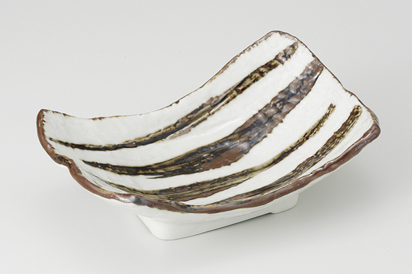 錆ライン 変形角鉢