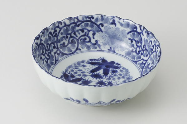 【廃番】牡丹唐草 5.5鉢