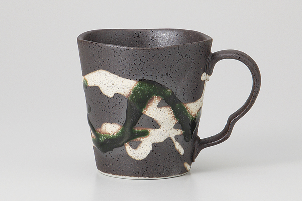 かいらぎ織部 合わせマグ