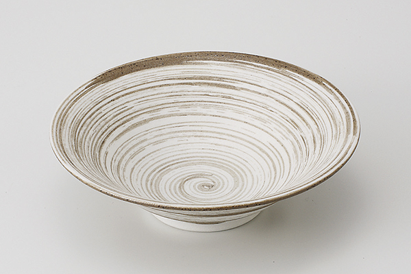 錆うず巻 平鉢