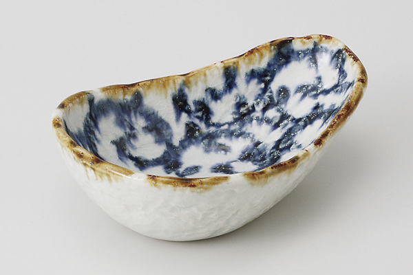 【廃番】かいらぎ唐草 岩目たたき小付